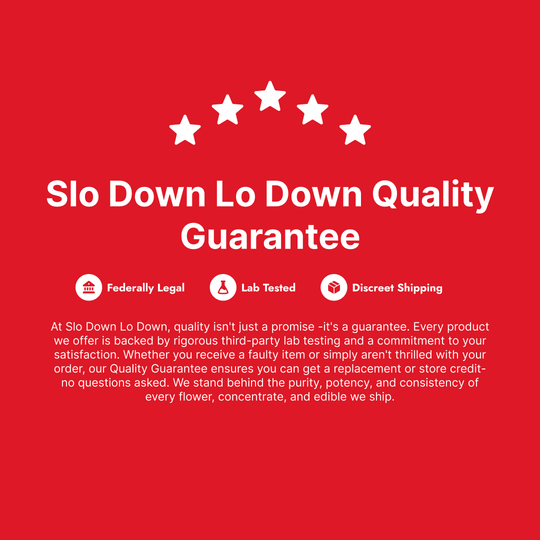 SloDown LoDown Peach Mango THC Syrup - Image 6